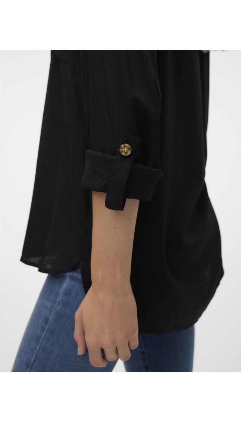 Chemise Black VMBUMPY Vero Moda - 4 | TOPS